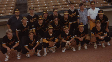 1983 Southwest Baseball Team @ Bush Stadium